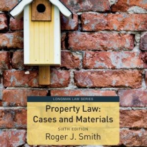 Property Law Cases and Materials eBook 6th Edition - Original PDF